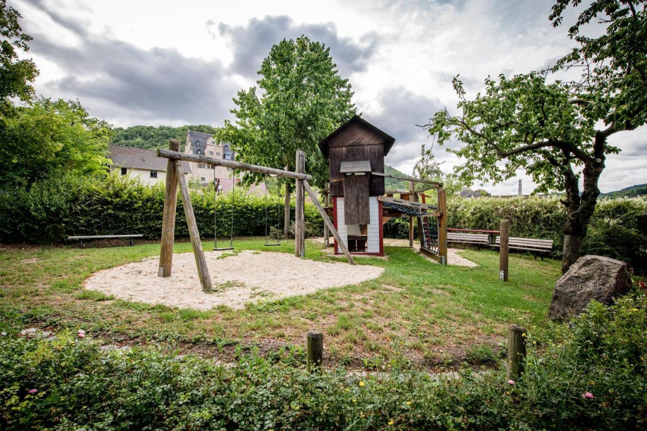 Hotel & Ferienwohnungen Bohlenblick Saalfeld Saale Exterior foto